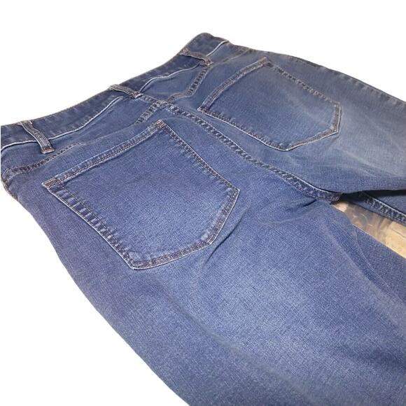 J. Jill Tried & True Slim Leg Stretch Blue Denim Jeans Women’s Size 2 EUC - Picture 6 of 7